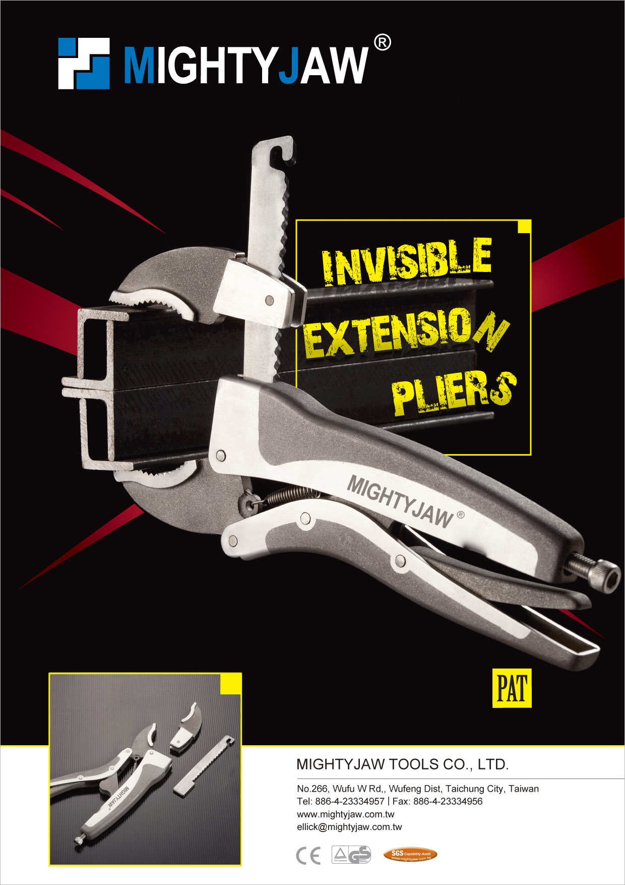 INVISIBLE EXTENSION PLIERS